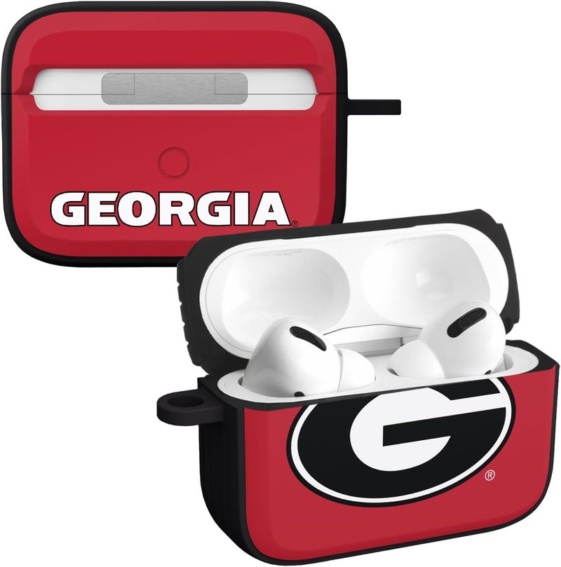 Affinity Bands Georgia Bulldogs HDX Case Cover Compatible with Apple AirPods Pro 1 & 2 (Classic) - Image 1